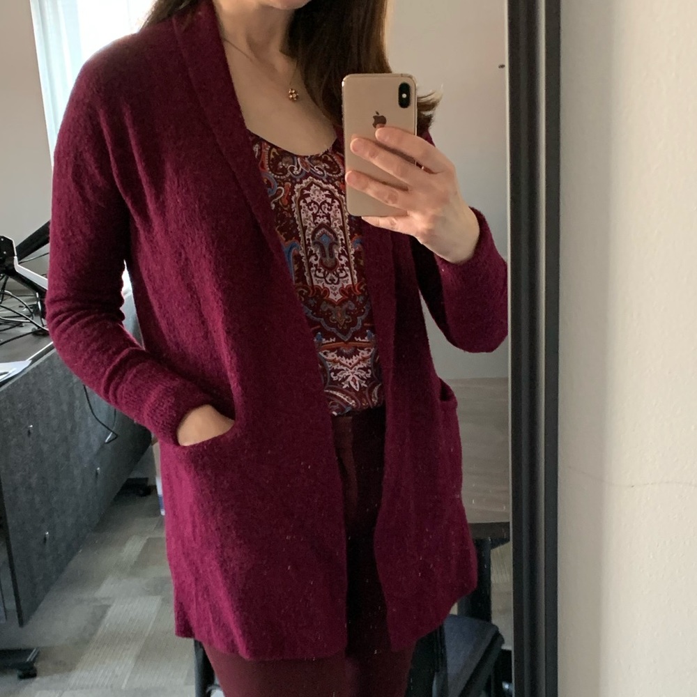 Banana Republic shawl collar cardigan